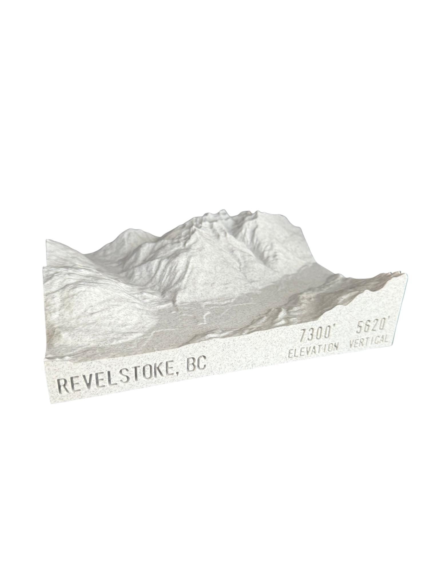 3D printed topographic map of Custom 3D Topographic Map – Multicolor by Terrastrata